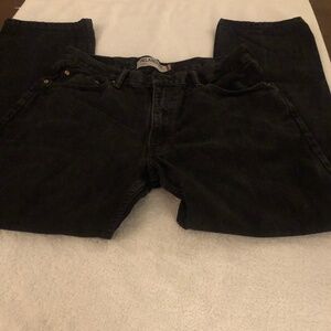 Levi’s Relaxed Fit 550 Pre Used Black Denim Jeans Size, W36 L 32